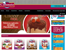 Tablet Screenshot of caramelo.com.co